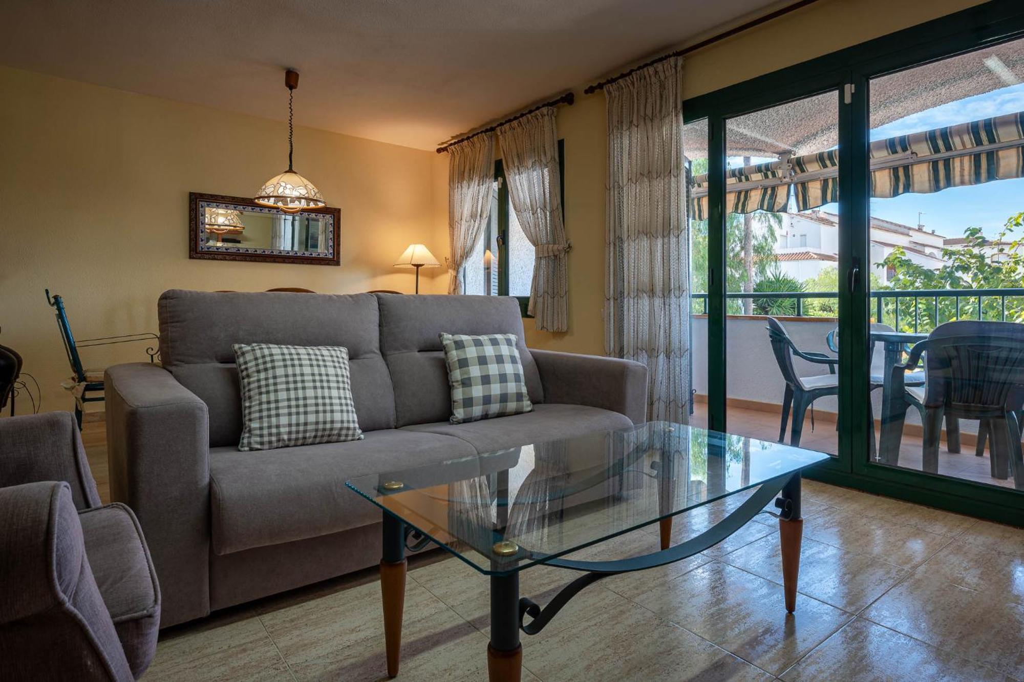 Appartamento At044 Cerca De La Playa, Con Piscina Y Airco Torredembarra Esterno foto